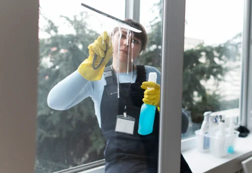 Nettoyage de vitres intérieures et extérieures à Saint Aulaye-Puymangou